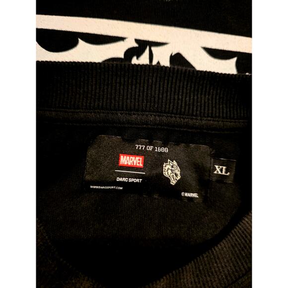 Darc Sport x Marvel "Doomstruck"  Oversized XLARGE Tee in the Black Drift Wash - Picture 3 of 3